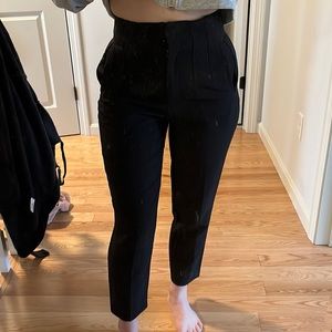 Zara Basic Black Trousers